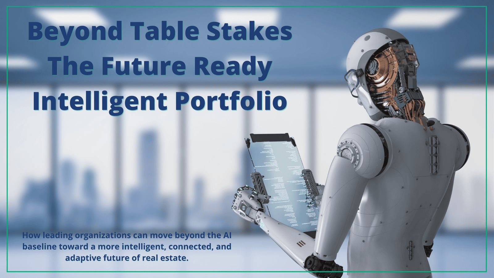 CRE Tech Series - Part III